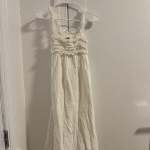 Mango White maxi sundress, Size 2